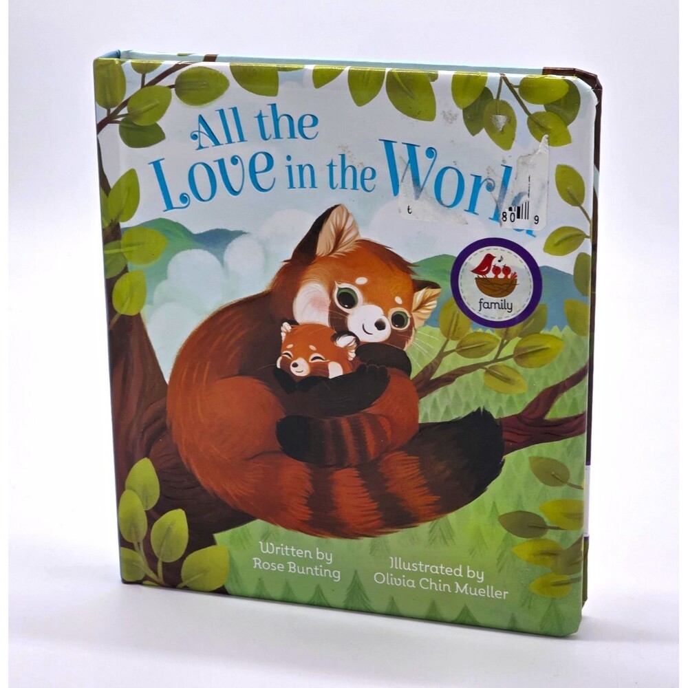 All the Love in the World by Rose Bunting Board Book Illustrated 2016 Cottage
